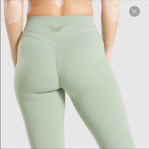 Gymshark x Whitney V2 High Rise Leggings in Moss Green, Small - Picture 2 of 4